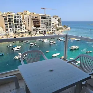 St Julians Bay Sea Front Apartman San Ġiljan
